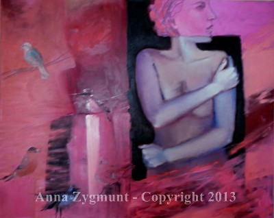 NUDE WITH BIRDS