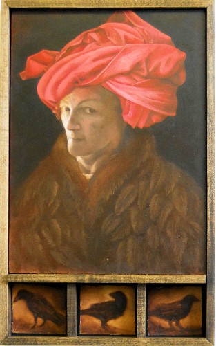 Self-Portrait in a Red Turban