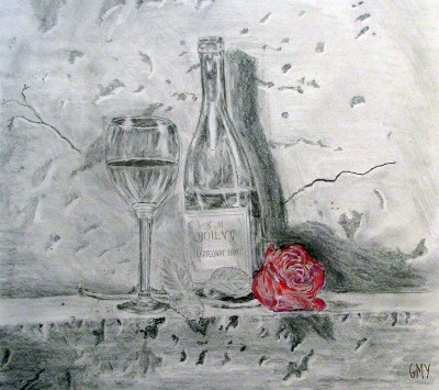 Wine, Rose and all my Love