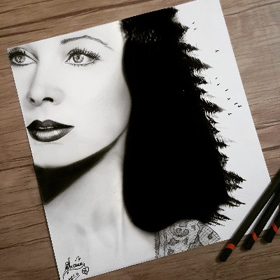 Vivien Leigh by Samira Jozi