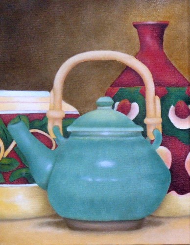 Green Teapot