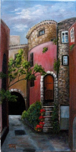 Alleyway - Roquebroune, France