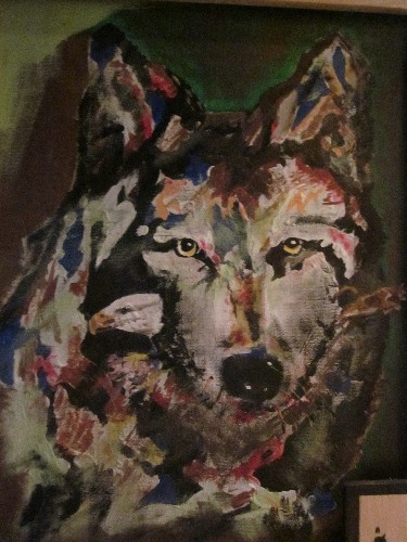 wolf of color