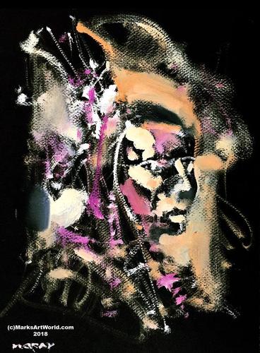 Native American Man by Mark Gray